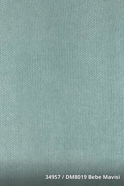 Premier Home Harmony Baby Blue Custom Size Background Curtain 120X260 Without Pleats