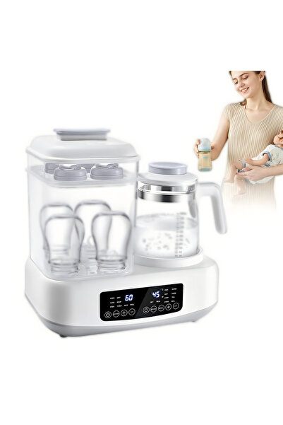 BYBEO 4-In-1 Multifunctional Baby Bottle Sterilizer, Dryer, Warmer And Steame...