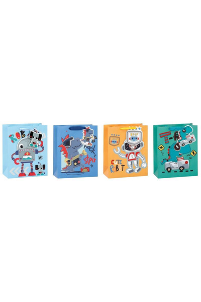 OEM Punga cadou NInvest, hartie, multicolor, 42x32cm