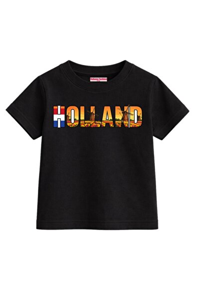 Rabona Fashion Holland Windmills Kids T-Shirt