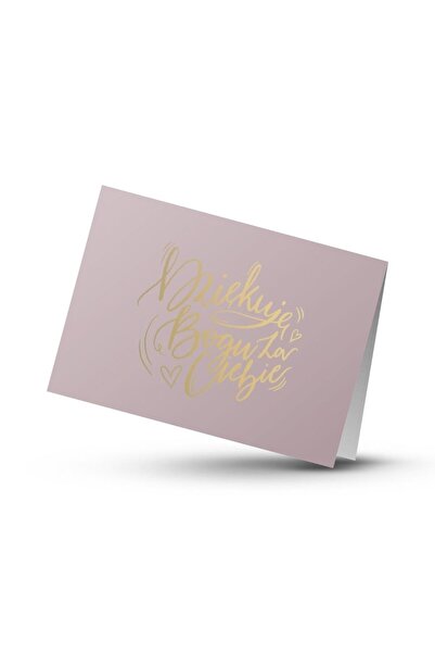 Szaron Felicitare pliabila / carte postala Multumesc lui Dumnezeu pentru tine...