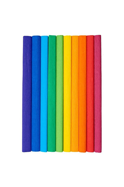 Herlitz Hartie creponata Herlitz, mix curcubeu, 50x200 cm, multicolor, 10 foi