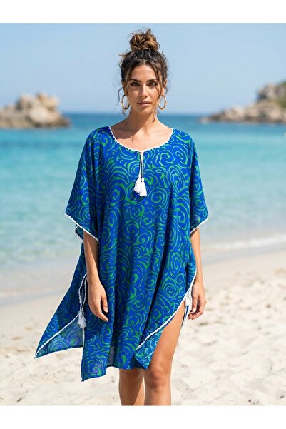 MaVaux Digital Printed Breathable Voile Fabric Standard Size Pareo Width 80cm...