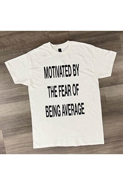 Grafftee Clothing Motivated by Fear Printed Unisex Oversize T-Shirt