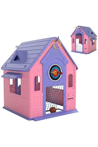mavio Casuta de Joaca pentru Copii, 5 in 1, Baschet, Fotbal, Darts, Aruncarea...