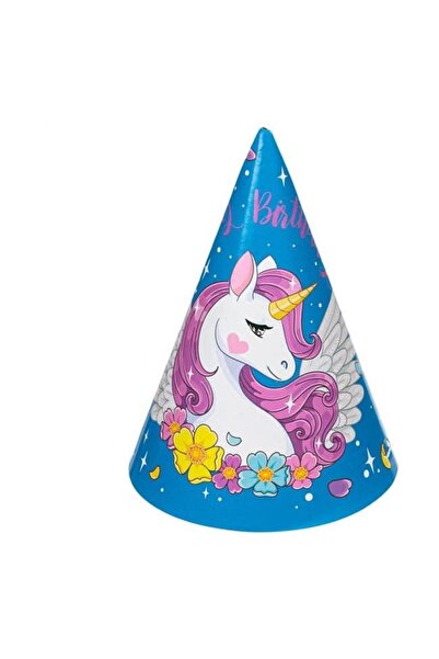 Baloane Vesele Set 6 Coifuri Petrecere Tematica Unicorn COF2