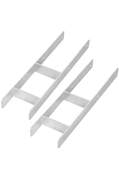 KOTARBAU Bază tip H pentru încastrare, Suport, Ancoră din oțel galvanizat, 15...