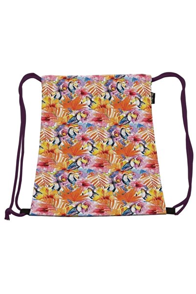 OEM Rucsac, Bee-bee, Bumbac, 34 x 45 cm, Multicolor