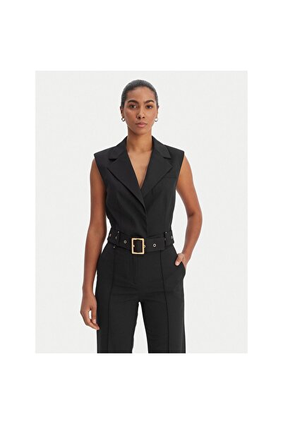 Karl Lagerfeld Vestă de costum de damă B1W14009 Negru