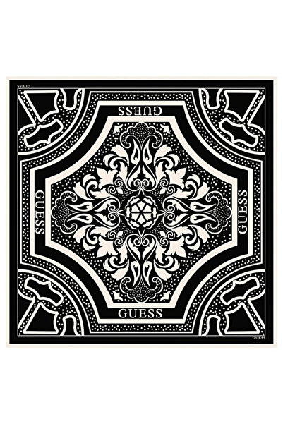 Guess 90x90 Square Kadın Ipek Eşarp-AW5730SIL90