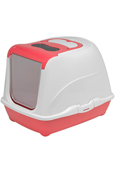 Moderna Flip Cat-Litter Jumbo-57.8 X 43.9 X 41.5 Cm-Spicy Coral