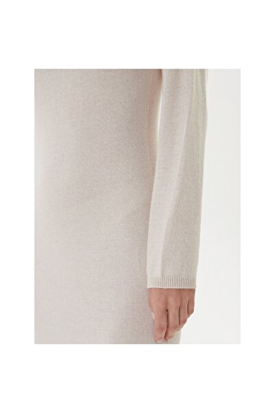 Kontatto Rochie tricotată de damă 3M0964C Crem