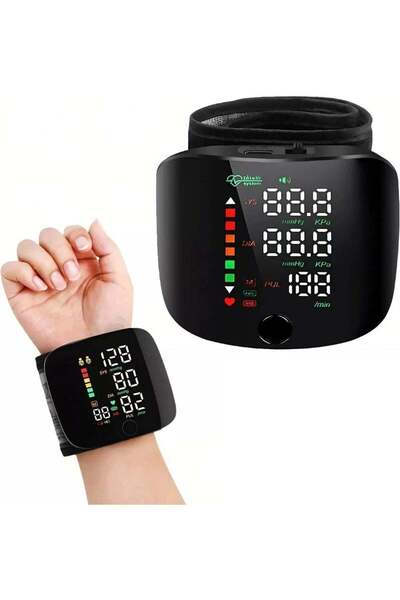 ZeeSquare Generic Automatic Digital Wrist Blood Pressure Monitor | Portable B...