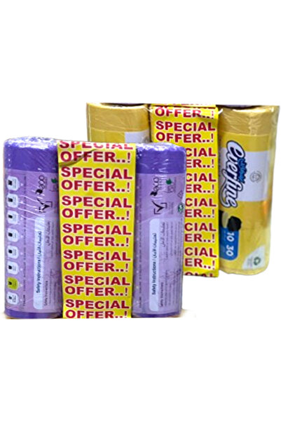 EVERFINE Scented Garbage Bag Rolls Lemon 56x60cm 3x30's
