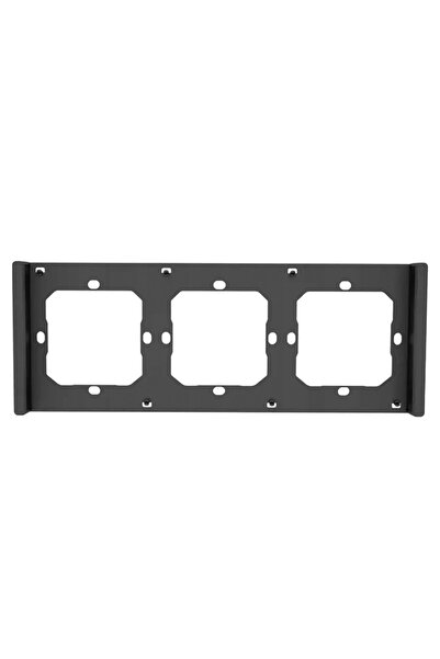 Sonoff Ramă M5 80 Triplă Pliabilă în 3 Pentru Switch Negru Smart Home