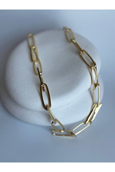 BHR AKSESUAR Gold Color Necklace (55 cm)