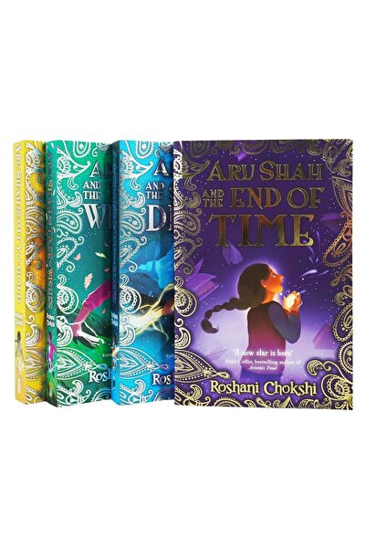 Scholastic Roshani Chokshi 4 Books Collection Set (Aru Shah and the End ...