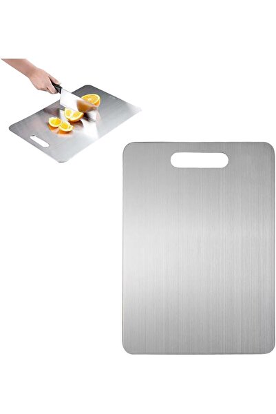 Generic Cutting Board for Kitchen, 304 Stainless Steel Chopping Board Heavy D...