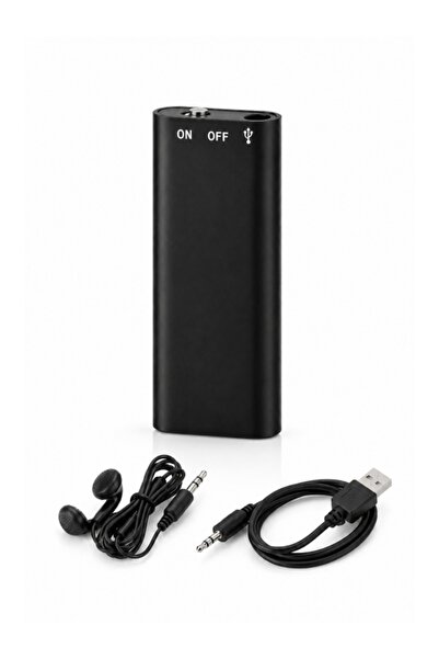 Kijarda 8GB Mini Digital Voice Recorder with MP3 Player, USB Storage, Earphon...