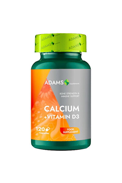 Adams Supplements Calciu + Vitamina D3 120cps