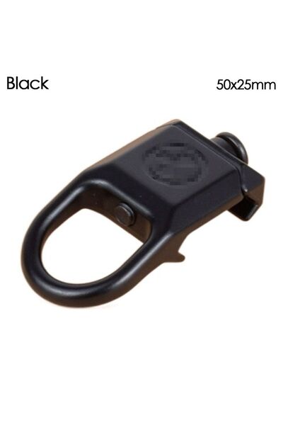 Choice3 Black-S Tactical Quick Detach RSA GBB Buckle QD Sling Steel Mount Att...