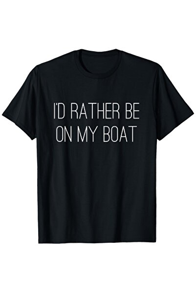 Astogria13 تي شيرت I'D Rather Be on My T-Shirt - تي شيرت بأكمام قصيرة بتصميم ...
