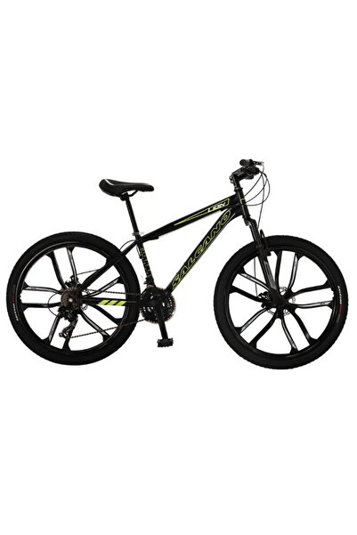 Salcano LION MD 26 JANT KADRO 15 BİSİKLET / MONO MAT - SİYAH - SARI