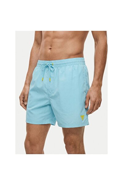 Guess Șorturi de înot pentru bărbați F6GT25WG282 Albastru