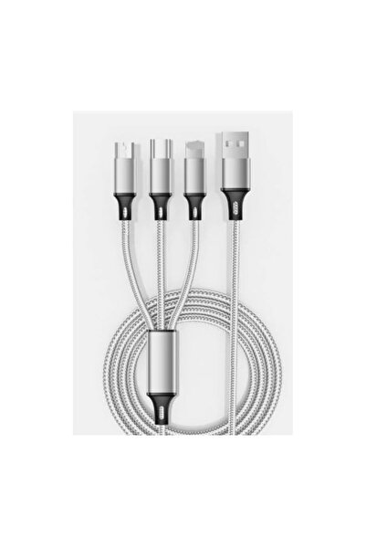 Generic 3 in 1 USB Charging Cable [120W Fast Charge] 1.2M Nylon Braided, Mult...