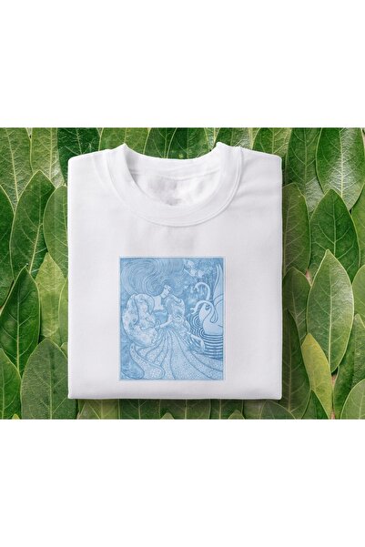 Grafftee Clothing Jan Toorop Ženska i mužka unisex majica sa printom labuda