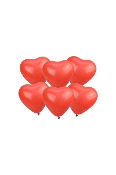Arpex Baloane 28 cm, in forma de inima, decorative pentru petrecere, rosu, 10...