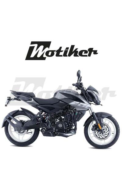 Motiker Bajaj Pulsar NS200 Orta Şase Forget Karbon Tasarımı Sticker Etiket Mo...