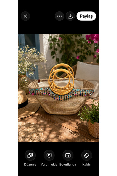 ÜNSAL ATELIER El çantası