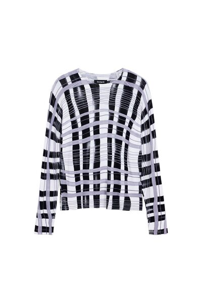 Desigual Pulover de damă 25WWJF41 Negru