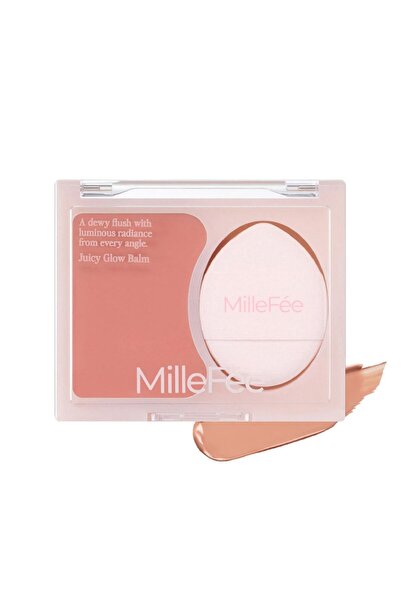 MilleFee Juicy Glow Balm Blush 03 Apricot Syrup, 1 Adet