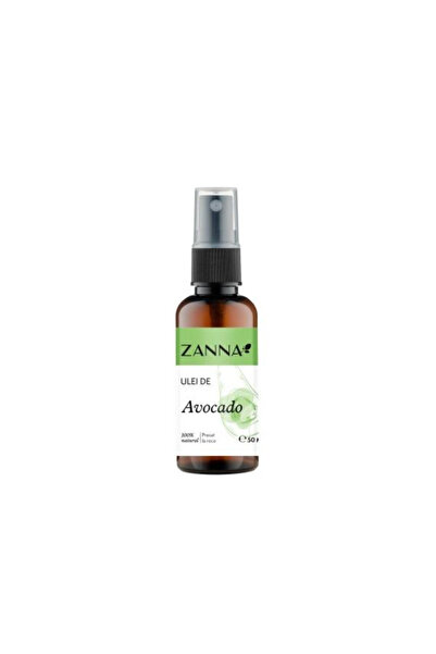 ZANNA 100% Έλαιο αβοκάντο ψυχρής έκθλιψης, 50 ml