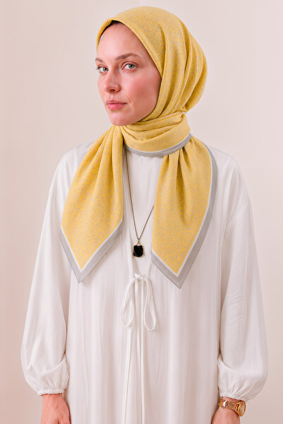 BONASERA EŞARP Women's Organic Natural Fiber Scarf Daily Wear Scarf