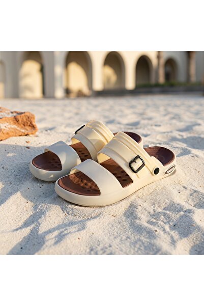 Fuzhoulanyang Men’s Summer Sandals, Lightweight Breathable Slippers, Comforta...