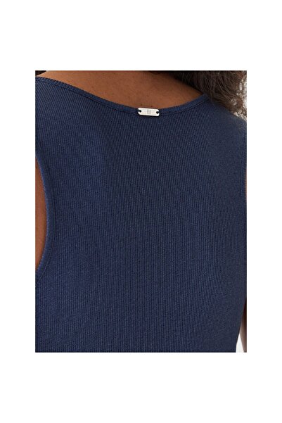 FRACOMINA Top de damă FS26ST4011K420Q7 064 Bleumarin