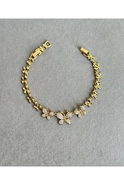 Haziran Accessories, Stoned Steel & Xuping Women's Bracelet
