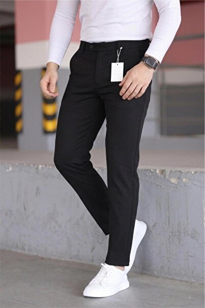 Oksit Harrys Erkek Yeni Sezon Smart Casual Dar Kesim Kumaş Pantolon