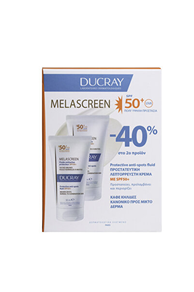 Ducray | Promo Duo Melascreen Λεπτόρρευστη αντηλιακή κρέμα κατά των κηλίδων S...
