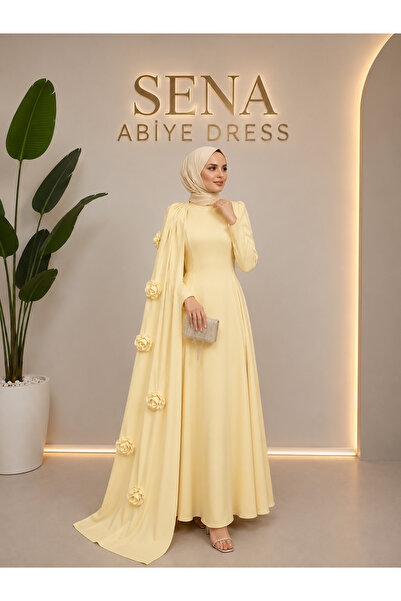Sena Abiye Dress LİLYA LACİVERT ABİYE