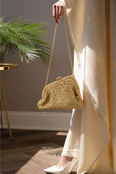 ORNALACE Lumière Gold Clutch