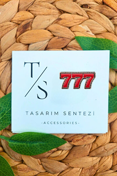 Tasarım Sentezi Rozet Metal Broş 777 Manifest Sans Bereket Manevi Uyanis Nume...