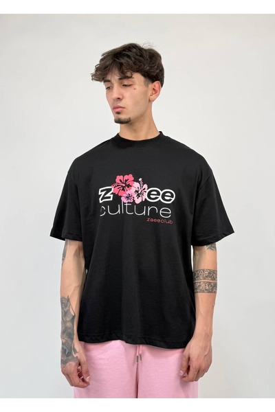 zaee Culture Printed Oversize Premium T-Shirt