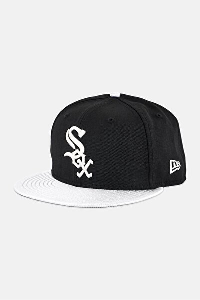 NEW ERA x MLB Men Chicago White Sox Fitted Cap, Black