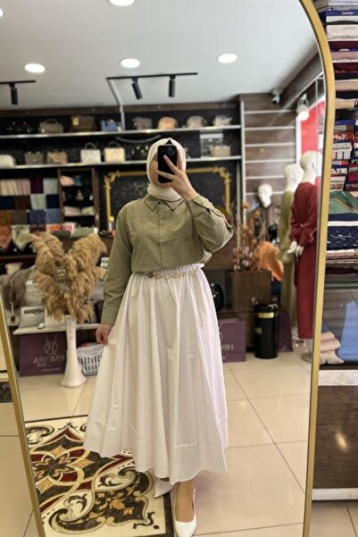 HÜMEYRA BUTİK Stone Detailed Shirt