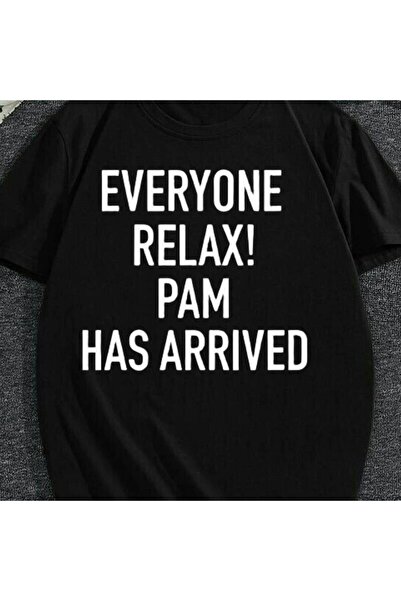 LİNA06 EVERYONE RELAXPAM Men And 'S T-Shirt with Name Text - Anime-Themed Sui...