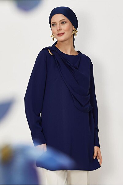 Alvina Tunic with Shawl Detail 46756